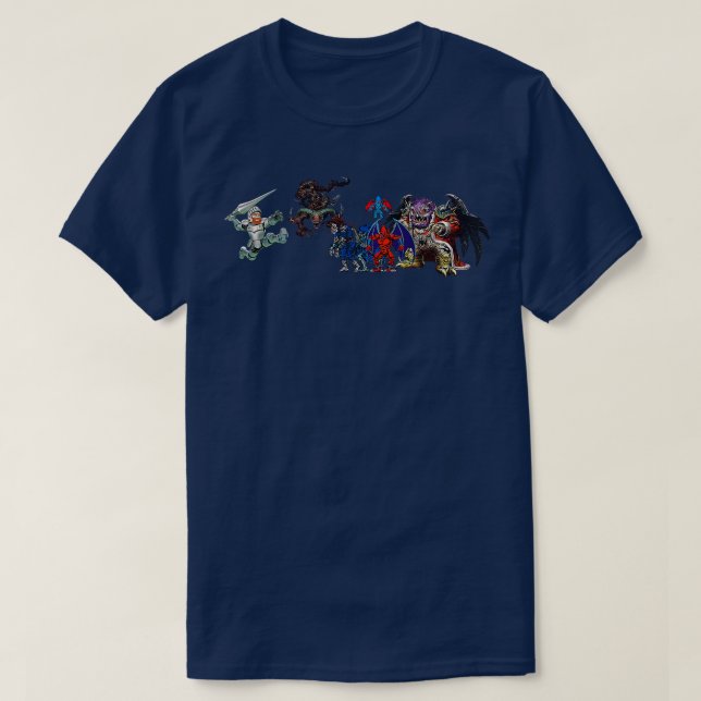 Ghouls & Ghosts  T-Shirt (Design Front)