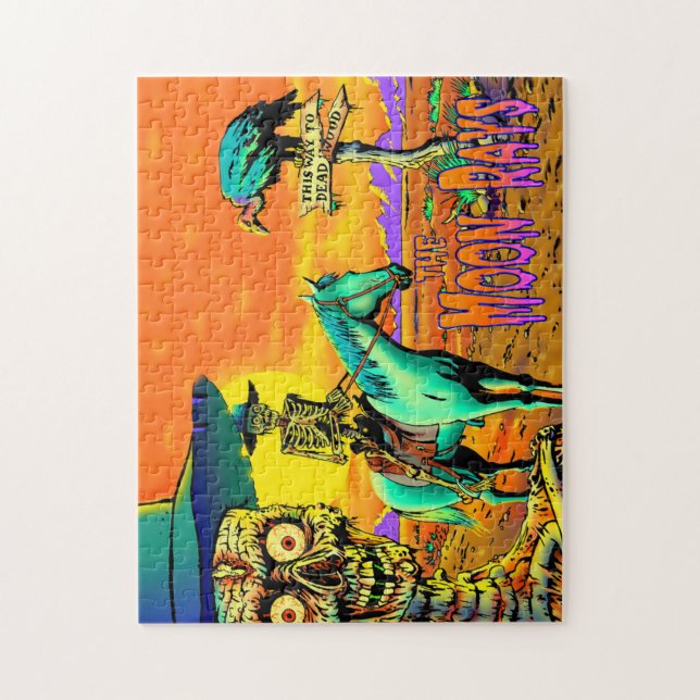 Ghouls Go West Puzzle (Vertical)