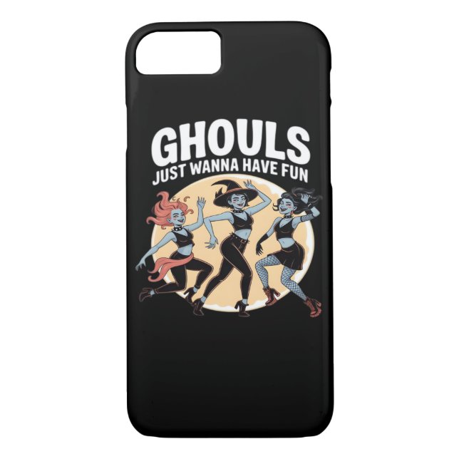 Ghouls Just Wanna Have Fun Autumn & Basic Case-Mate iPhone Case (Back)