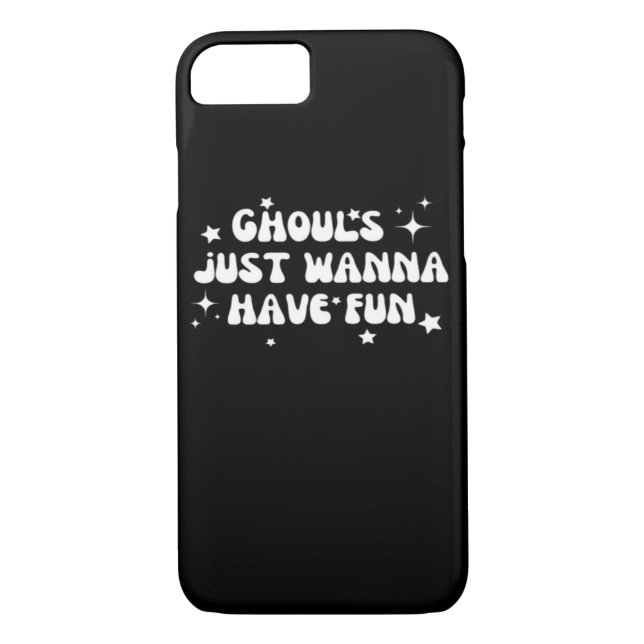 Ghouls Just Wanna Have Fun Basic Design Case-Mate iPhone Case (Back)