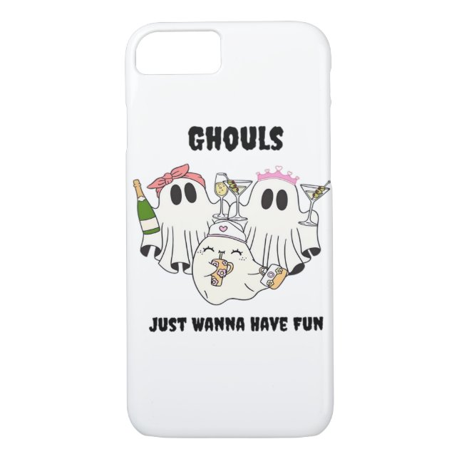Ghouls Just Wanna Have Fun Basic Design Case-Mate iPhone Case (Back)