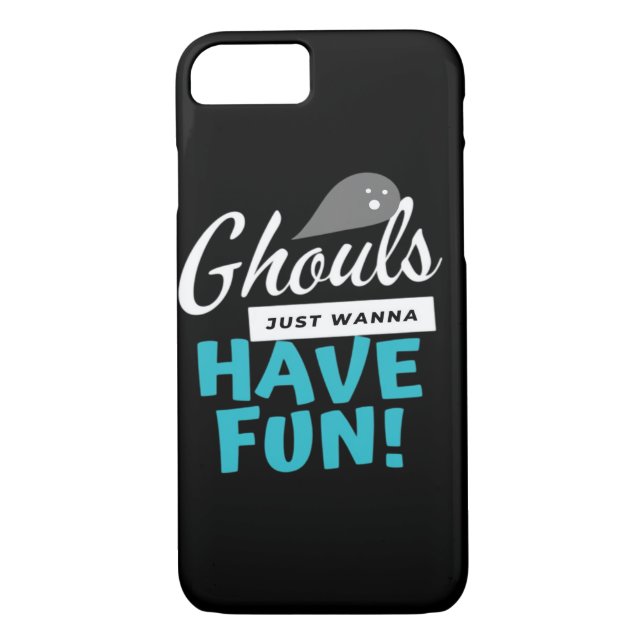 Ghouls Just Wanna Have Fun Basic Vibes Case-Mate iPhone Case (Back)