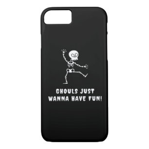 Ghouls Just Wanna Have Fun – Bats, Boots  Booze iPhone 8/7 Case
