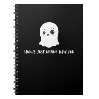 Ghouls Just Wanna Have Fun Boo-tiful Autumn Notebook