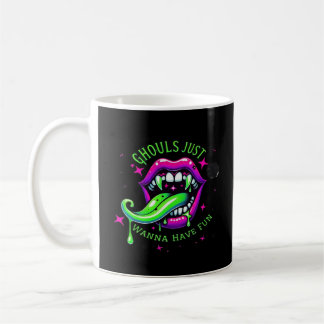 Ghouls Just Wanna Have Fun Boo-tiful Design Coffee Mug