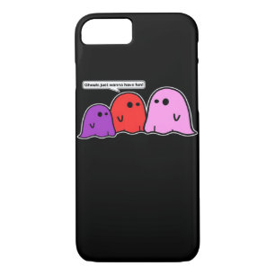 Ghouls Just Wanna Have Fun Classic Slogan iPhone 8/7 Case