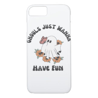 Ghouls Just Wanna Have Fun Creepy Design iPhone 8/7 Case