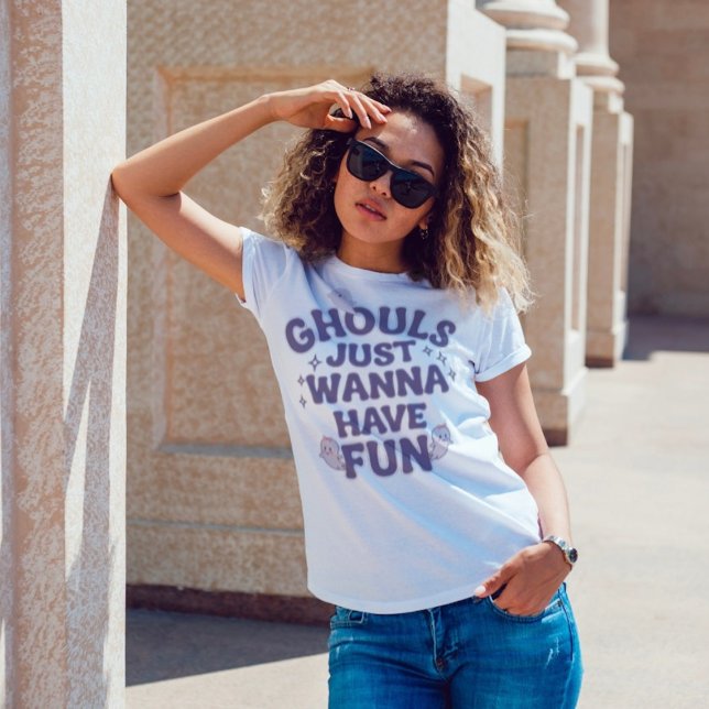 Ghouls Just Wanna Have Fun - Cute Halloween Eve T-Shirt (Creator Uploaded)