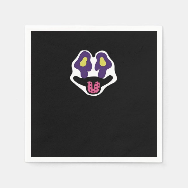 Ghouls Just Wanna Have Fun Design & Quote Napkin (Front)