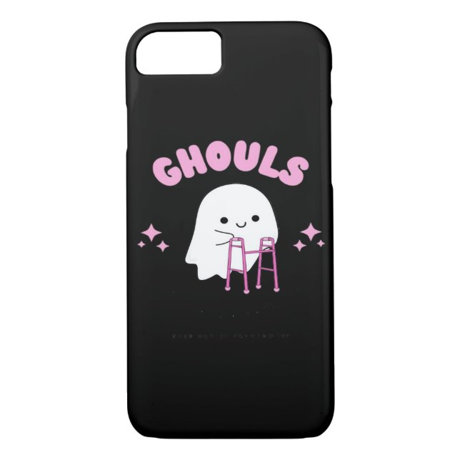 Ghouls Just Wanna Have Fun Funny & Sloth Case-Mate iPhone Case (Back)