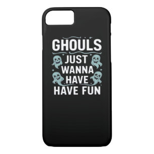 Ghouls Just Wanna Have Fun - Groovy Halloween iPhone 8/7 Case