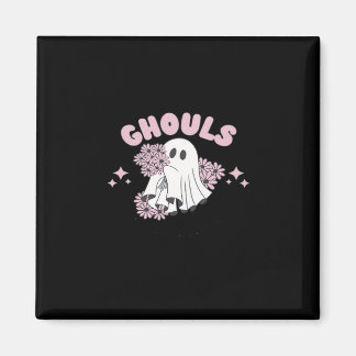 Ghouls Just Wanna Have Fun Halloween Art Basic Sty Magnet