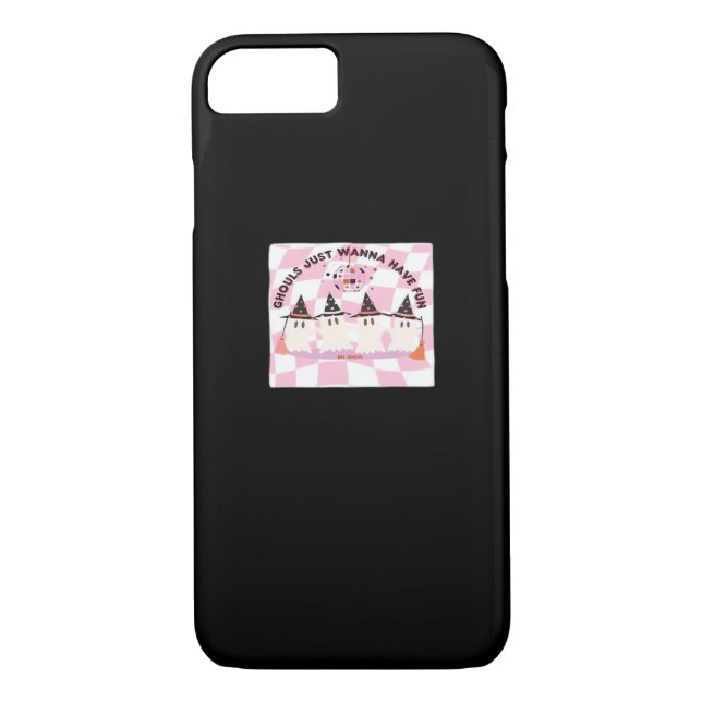 Ghouls Just Wanna Have Fun Halloween Design Trendi Case-Mate iPhone Case (Back)