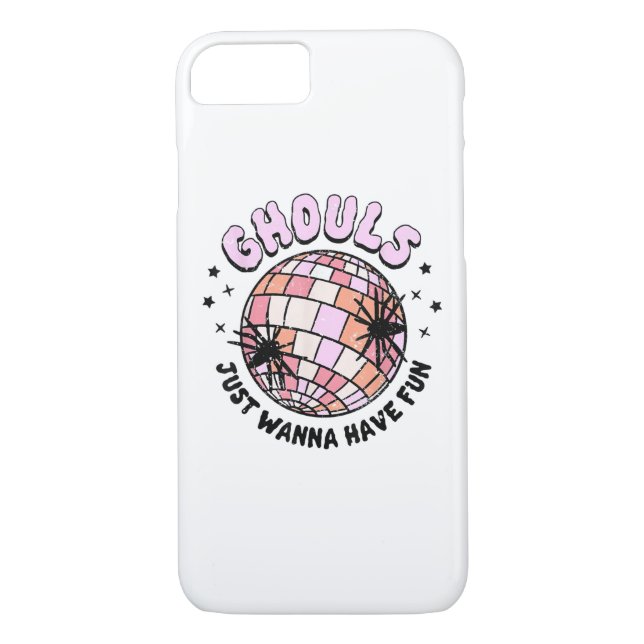 Ghouls Just Wanna Have Fun Halloween Ghouls Night  Case-Mate iPhone Case (Back)