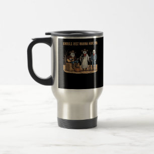 Ghouls Just Wanna Have Fun Halloween Gifts Autumn  Travel Mug