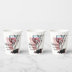 Ghouls Just Wanna Have Fun Halloween Paper Cups