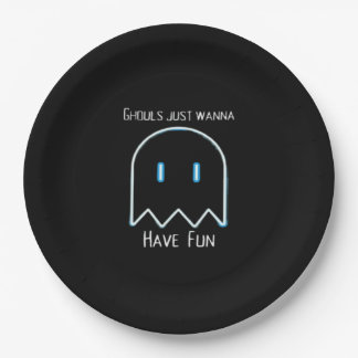 Ghouls Just Wanna Have Fun – Halloween Season Paper Plate