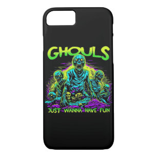 Ghouls Just Wanna Have Fun - Halloween Sloth Desig iPhone 8/7 Case