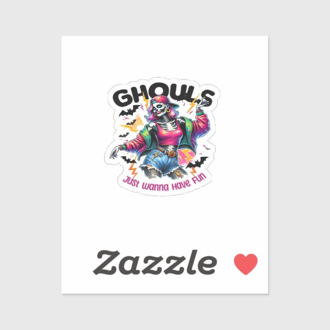 Ghouls Just Wanna Have Fun Halloween Vibes (Sheet)