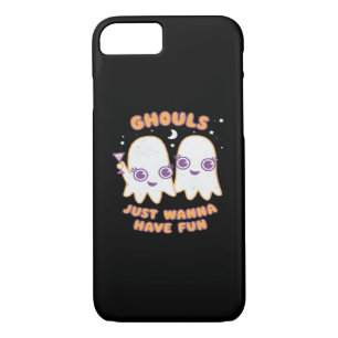 Ghouls Just Wanna Have Fun - Kawaii Style Fun Musi iPhone 8/7 Case