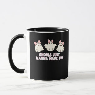 Ghouls Just Wanna Have Fun Oversized Mug