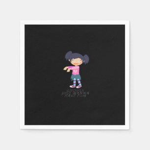 Ghouls Just Wanna Have Fun Quote & Design Napkin
