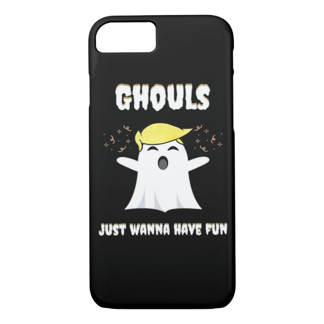 Ghouls Just Wanna Have Fun Retro Design Case-Mate iPhone Case (Back)