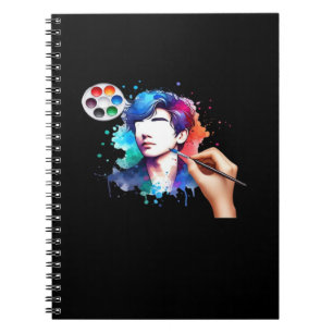 Ghouls Just Wanna Have Fun Skull Design Notebook