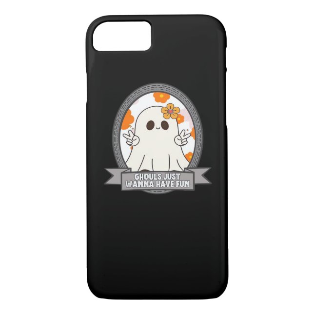 Ghouls Just Wanna Have Fun Sloth Halloween Case-Mate iPhone Case (Back)