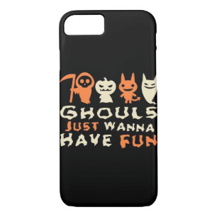 Ghouls Just Wanna Have Fun Sloth Halloween iPhone 8/7 Case