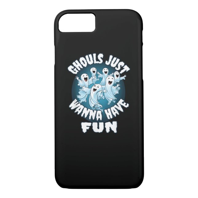 Ghouls Just Wanna Have Fun Sloth Halloween Case-Mate iPhone Case (Back)