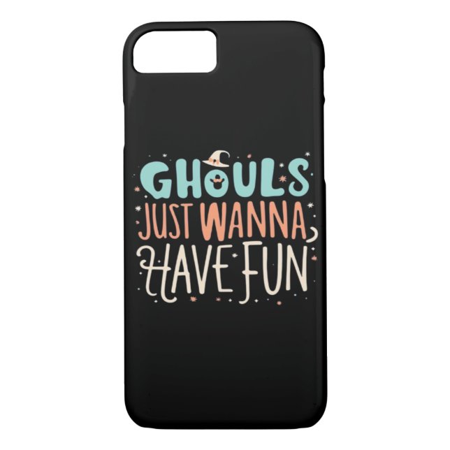Ghouls Just Wanna Have Fun Sloth Vibes Case-Mate iPhone Case (Back)