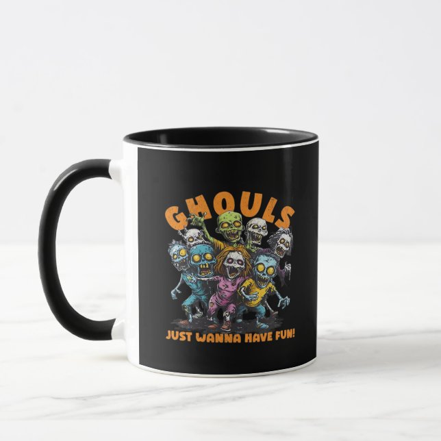 Ghouls Just Wanna Have Fun Spooky and Mug (Left)