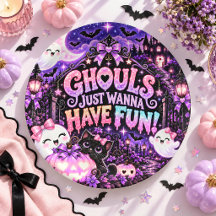 Ghouls Just Wanna Have Fun Spooky Halloween Party