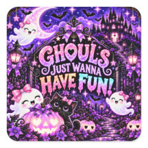 Ghouls Just Wanna Have Fun Spooky Halloween Party