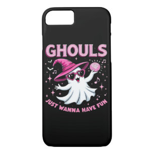 Ghouls Just Wanna Have Fun Spooky Halloween –  Wit iPhone 8/7 Case