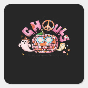 Ghouls Just Wanna Have Fun Sublimation Square Sticker