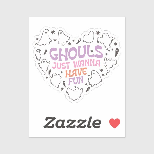 Ghouls just want to have fun Halloween (Sheet)