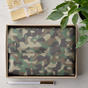 GI Camouflage Military Celebration Party Tissue Paper
