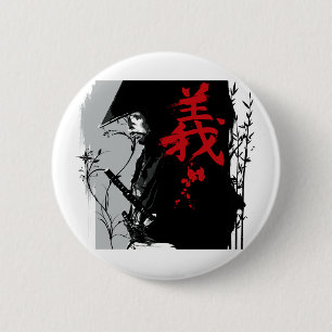 GI Dark Samurai Button