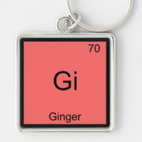 Gi - Ginger Funny Chemistry Element Symbol T-Shirt
