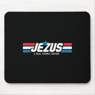 Gi Jezus A Real Cosmic Saviour Jesus Christian Fai Mouse Mat