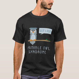 Gi Nurse Gift Irritable Owl Syndrome Gastroenterol T-Shirt