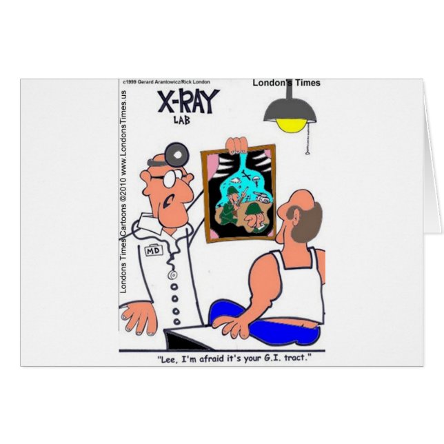 GI Tract Funny Gastrointestinal Medical Tees Gifts (Front Horizontal)