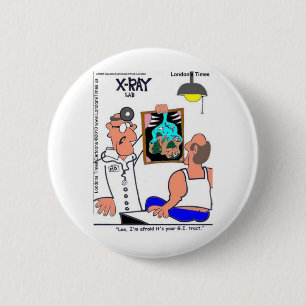 GI Tract Funny Gastrointestinal Medical Tees Gifts 6 Cm Round Badge