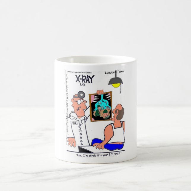 GI Tract Funny Gastrointestinal Medical Tees Gifts Coffee Mug (Center)