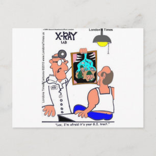 GI Tract Funny Gastrointestinal Medical Tees Gifts Postcard