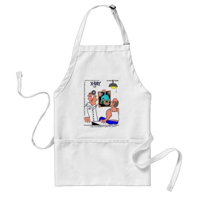 GI Tract Funny Gastrointestinal Medical Tees Gifts Standard Apron (Front)