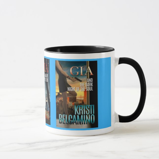 Gia Santella Crime Thriller Mug (Right)