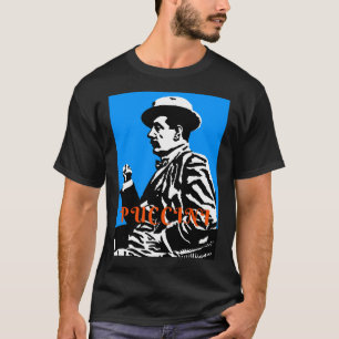 Giacomo Puccini (1858  1924) Digitised T-Shirt